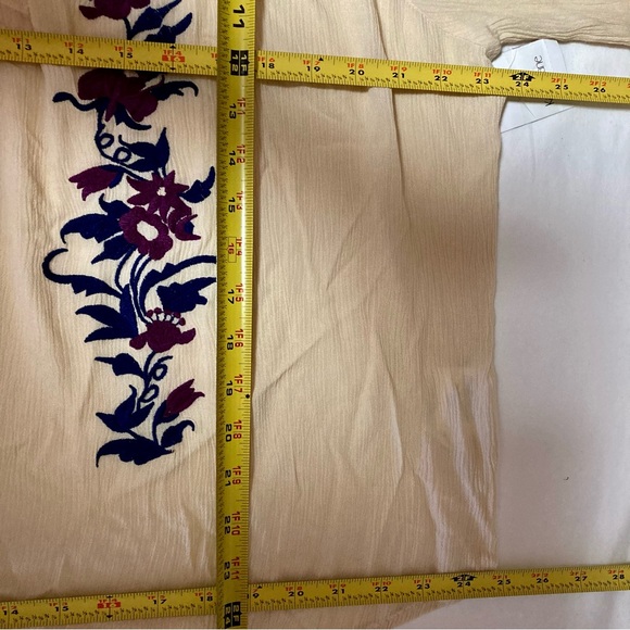 NWT Karen Kane Blouse size L Retro Style - Picture 13 of 16